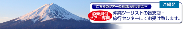 ニコニコツアー専用ダイヤル050-5533-2525または沖縄ツーリスト各支店・旅行センターにてお受け致します。